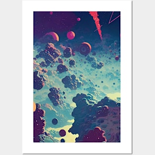 Dreaming of the Asteroid Belt Posters and Art